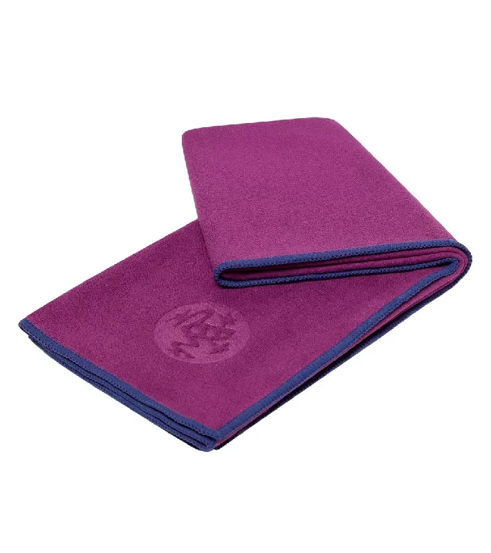 Manduka eQua Yoga Hand Towel Purple Lotus