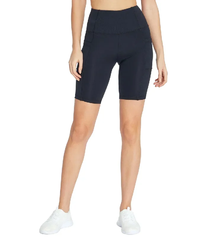 Marika Belle Bermuda Yoga Shorts Black