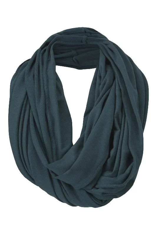 Merino Wool Snood - Teal Azure