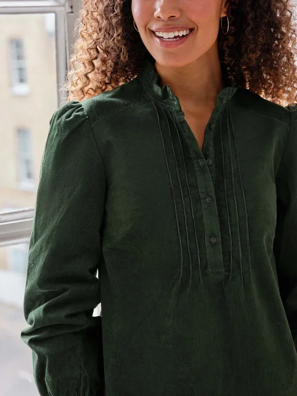 milou-organic-cotton-corduroy-shirt-forest-green