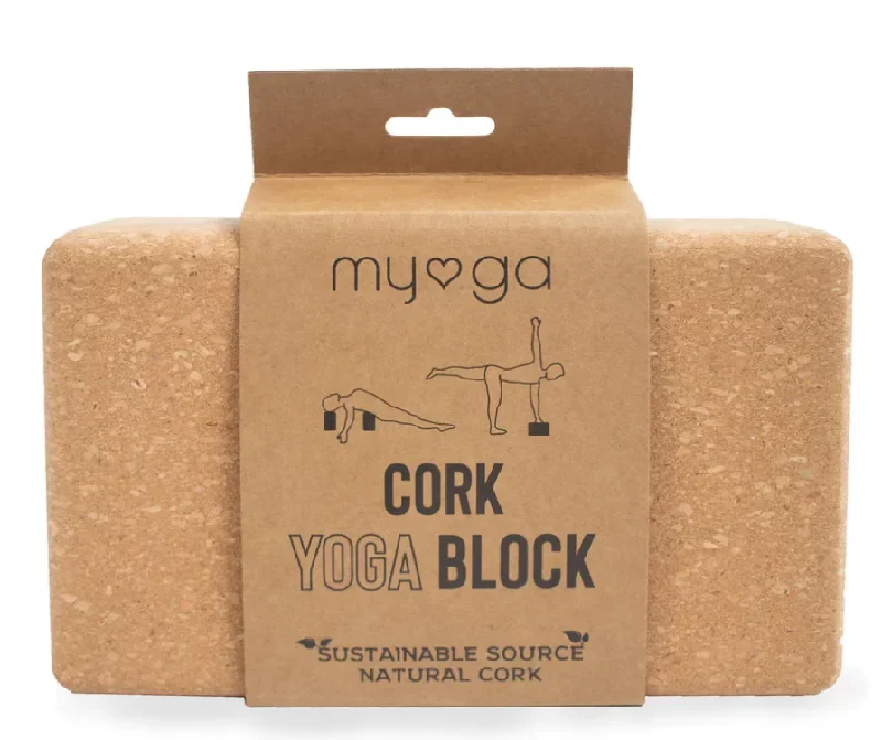 Myga Cork Yoga Brick