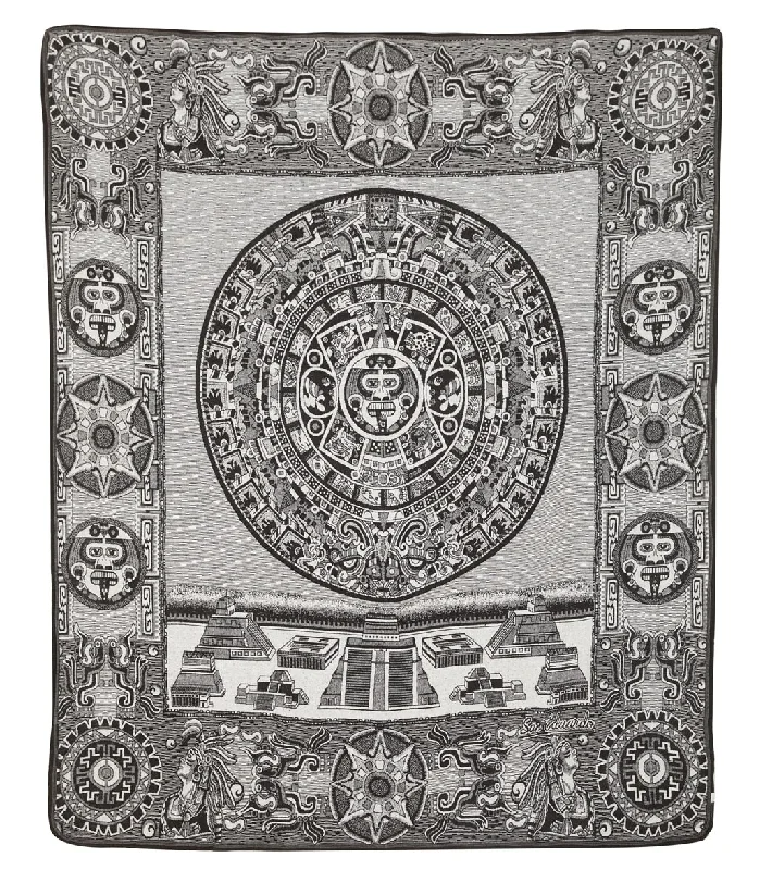 Native Yoga Mayan Calendar Blanket