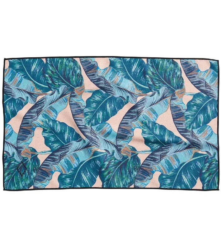 Nomadix Banana Leaf  Yoga Hand Towel Teal