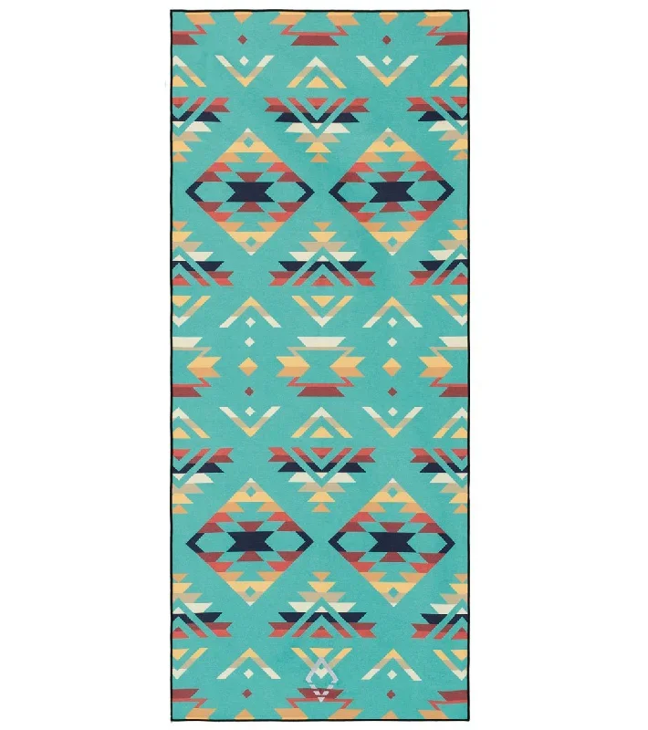 Nomadix PNW Double-Sided Yoga Mat Towel Alpine Lake