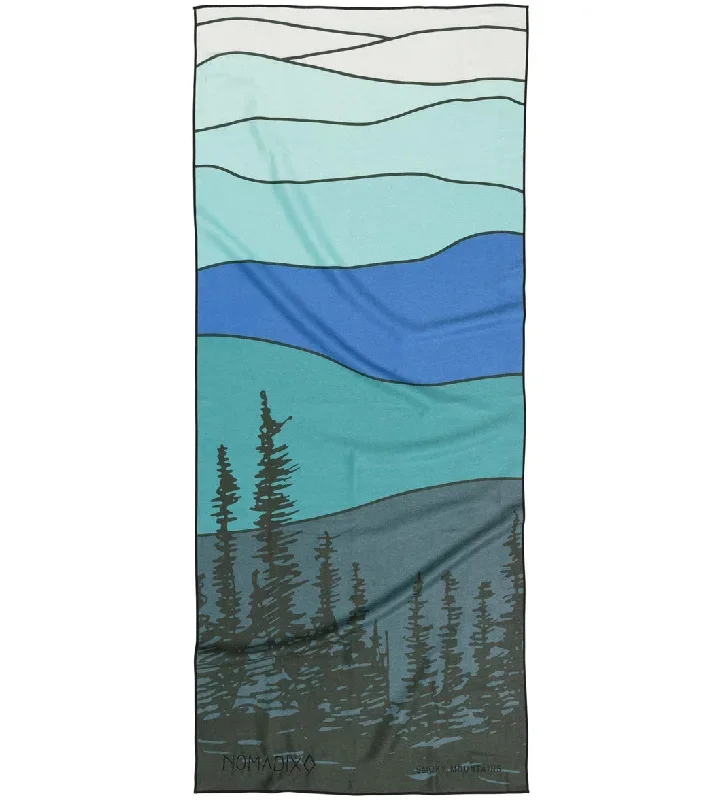 Nomadix Smokey Mountains Yoga Mat Towel  Smokey Mountains