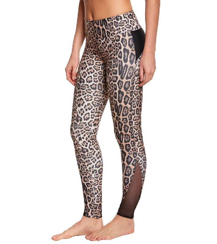 Onzie Shaper Yoga Leggings Leopard