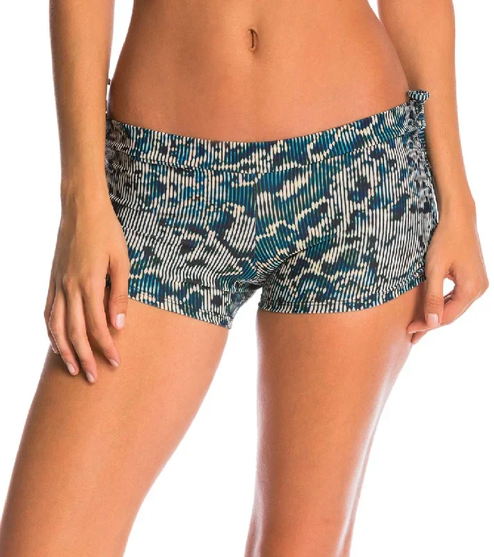 Onzie Side String Yoga Shorts Storm