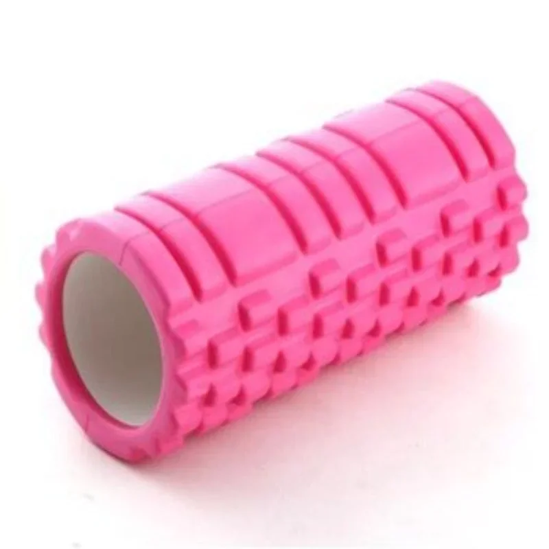 Pink yoga gym foam roller