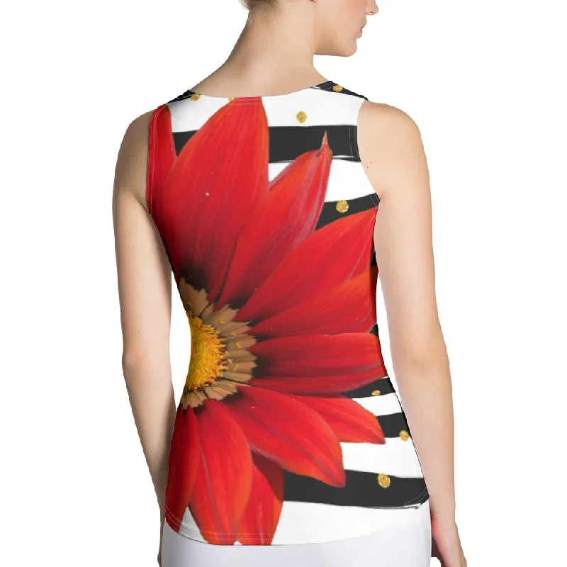 red-flower-tank-top-stripes-striped-tank-top