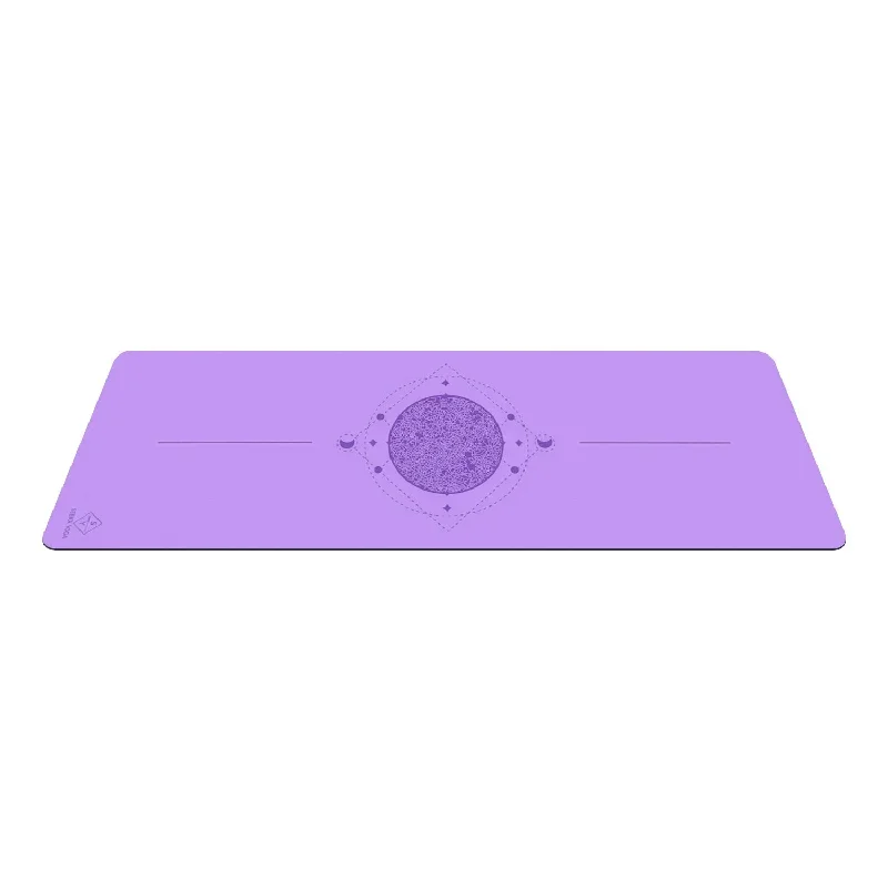 Seeka PRO ECO yoga mat - Moon series PURPLE