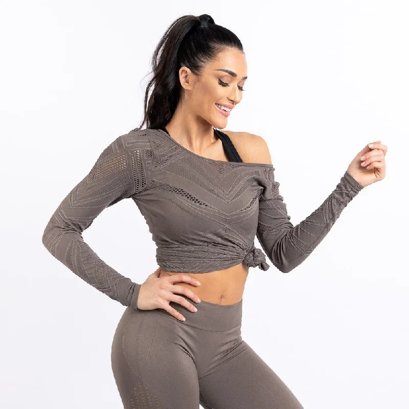 She-Wolf Seamless Tee - Beige