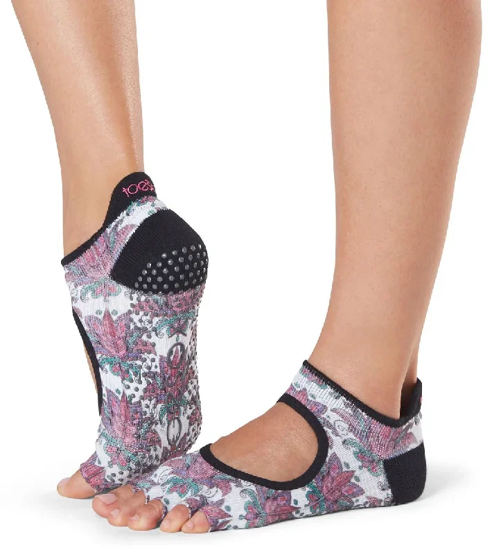 Toesox Bellarina Half-Toe Yoga Grip Socks Mantra