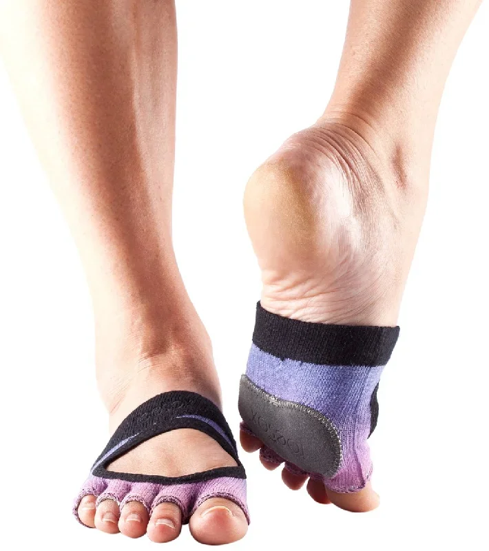 Toesox Releve Half-Toe Yoga Grip Socks Isla