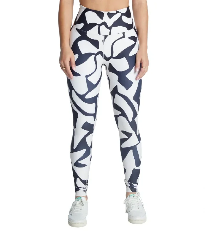 Year of Ours Rio Giselle Leggings Black/Bone