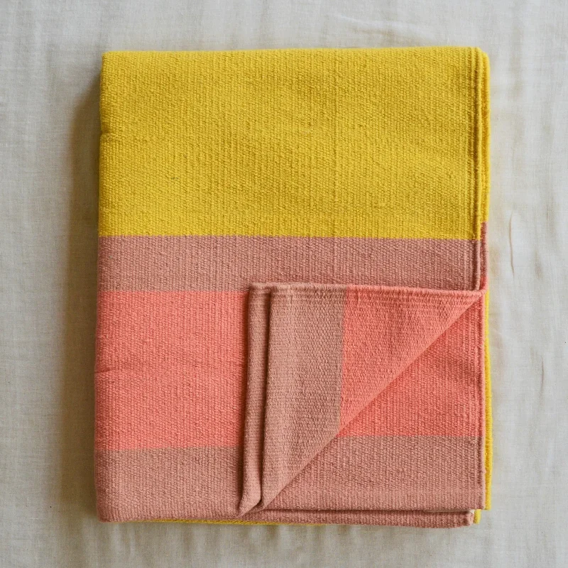 Yellow Upcycled Yoga Rugs