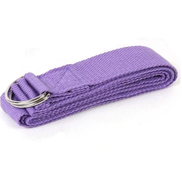 Yoga carry strap purple