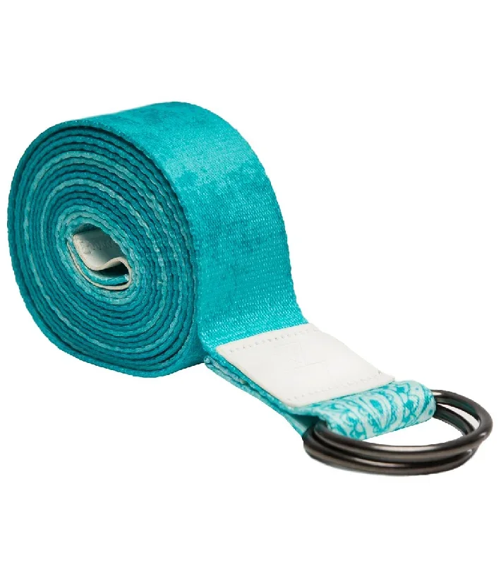 Yoga Design Lab Yoga Strap 8' Mandala Turquoise