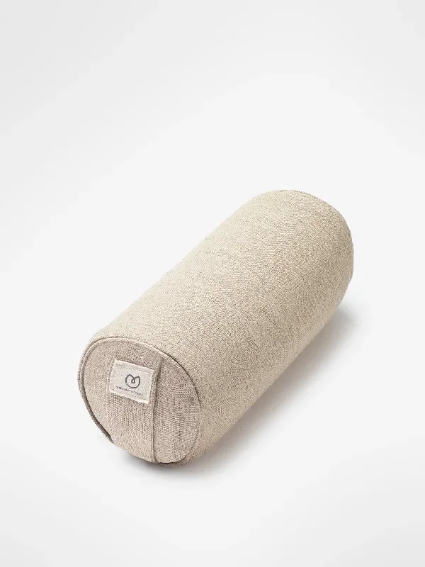 Yogamatters Hemp Mini Buckwheat Bolster - Natural