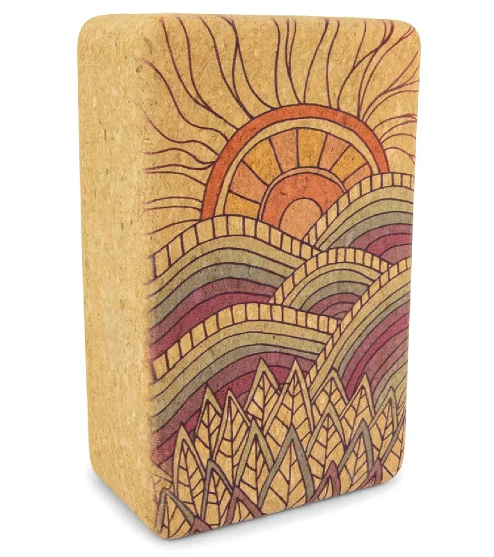 Yoloha Artist Yoga Block 3.5 Mountain Magic